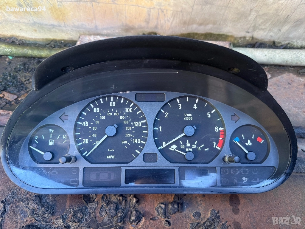 Тъбло километраж в мили за BMW E46 бензин, снимка 1