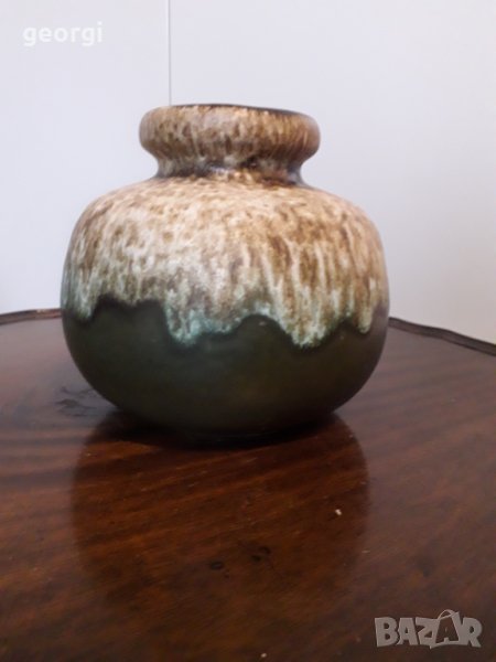 Немска керамична ваза ръчна изработка , снимка 1