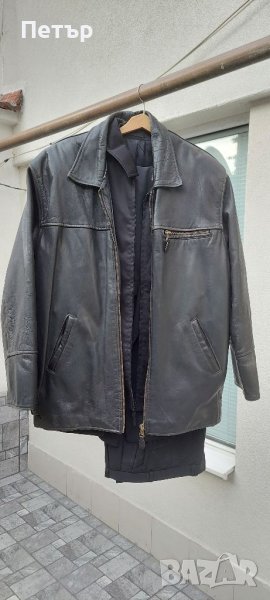 Кожено яке - от истинска дебела кожа, снимка 1