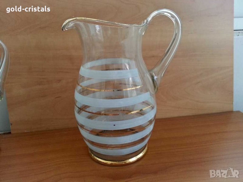 Голяма стъклена кана , снимка 1