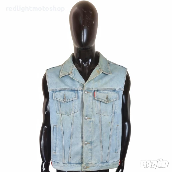 📌 5283 Queens Мъжки дънков елек | Размер XL | 120 лв., снимка 1