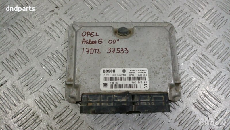 Компютър Opel Astra G 1.7DTL 2000г.	, снимка 1