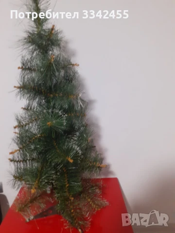 Коледна изкуствена елха, снимка 2 - Декорация за дома - 51032545