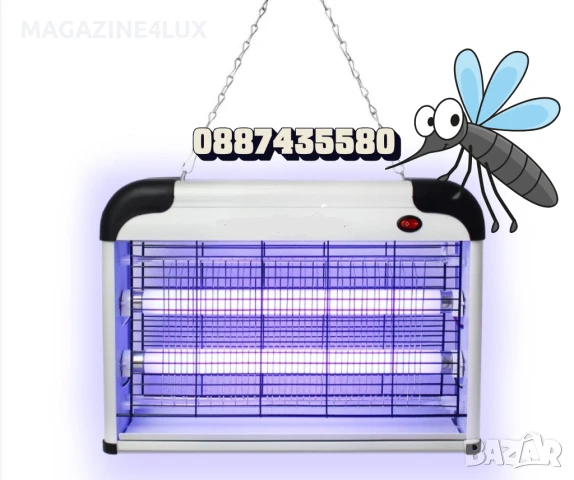UV Лампа против насекоми и комари - 20W, 30W, 40W , снимка 3 - Други стоки за дома - 51245189