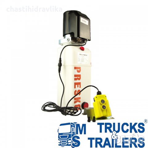 Електрическа хидравлична помпа 12V 2000W - ДВОЙНО ДЕЙСТВАЩА, снимка 3 - Части - 34488852