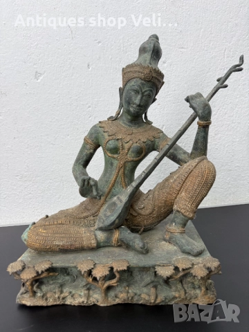 Голяма азиатска бронзова фигура №7462 