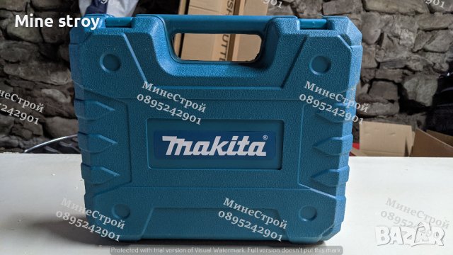 Акумулаторен Винтоверт Makita 12V 2Ah + 2 батерии и накрайници Макита, снимка 4 - Други инструменти - 42735838