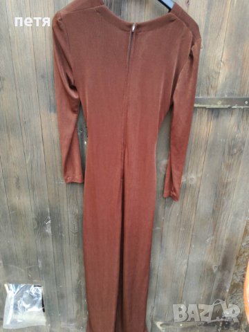 дълга рокля рипс, снимка 3 - Рокли - 29357307