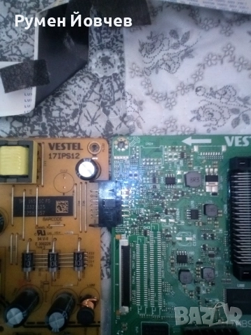 Платка vestel 17ips12 захранваща и управление дистанционно Уелингтън тонколони панел 40инча