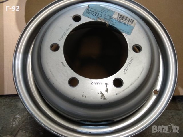 A6684000002**НОВО**ДЖАНТА,6,00Jx16H2,Mercedes Benz Подходящ за Vario, Sprinter, MB 609-709D, снимка 3 - Гуми и джанти - 31383414