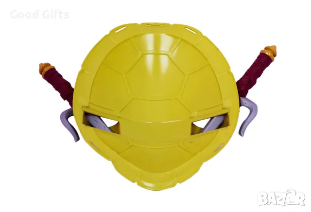 Детски Комплект Костенурките нинджа с маска, Коруба щит, Мечове, снимка 4 - Други - 48146358