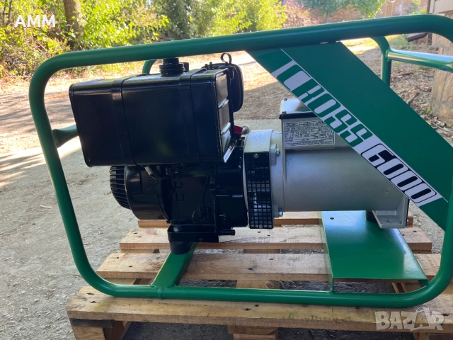 Бензонов монофазен генератор / агрегат Briggs & Stratton  6 Kw., снимка 3 - Други машини и части - 51798614