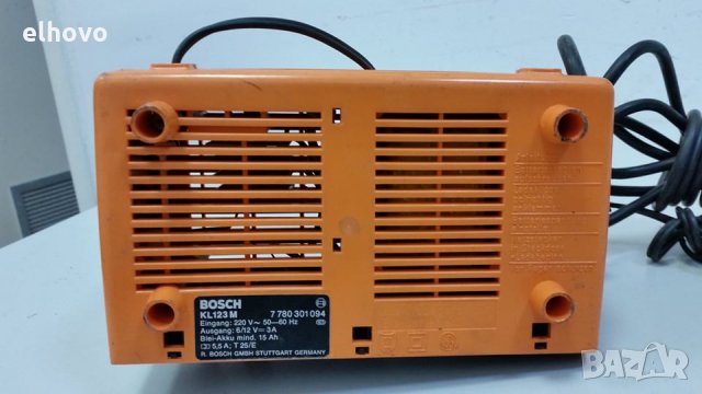 Зарядно за акумулатор BOSCH KL123M, снимка 7 - Аксесоари и консумативи - 30178449