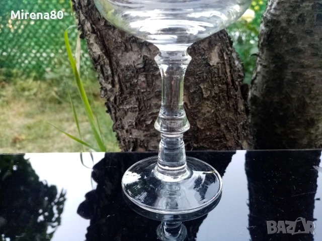 Български кристален сервиз за вино, снимка 4 - Сервизи - 50847743