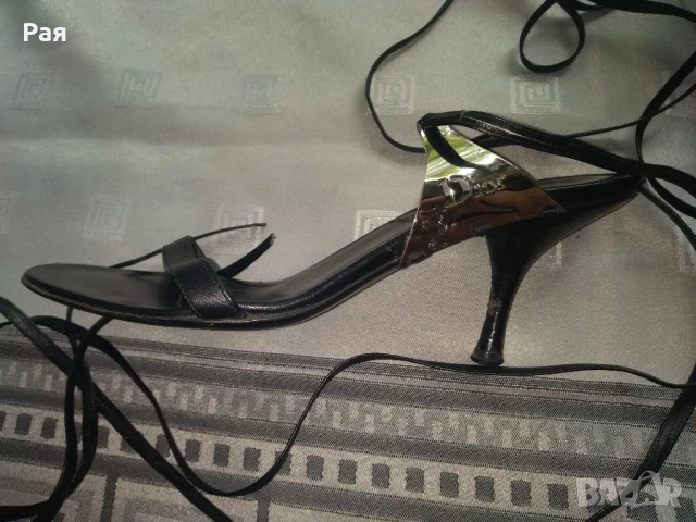 Сандали Christian Dior размер 36 1/2, снимка 9 - Дамски елегантни обувки - 50678446