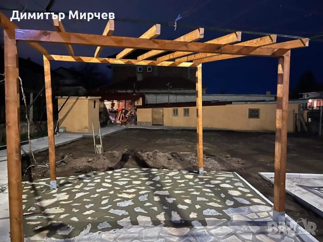 Изграждане на дървени навеси и беседки, снимка 15 - Други ремонти - 39718868