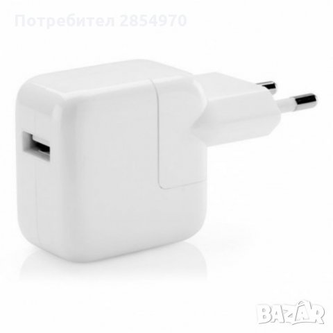 Оригинално Apple зарядно за iPad / iPhone / iPod - 10W - 2.1A , снимка 1