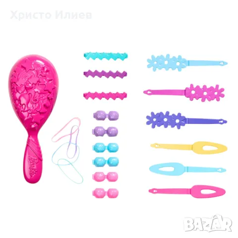 Barbie Барби Глава за прически блондинка, снимка 4 - Кукли - 48125912