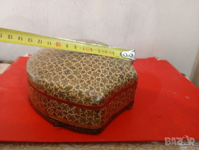 Винтидж дървена кутия, снимка 4 - Други ценни предмети - 54215628