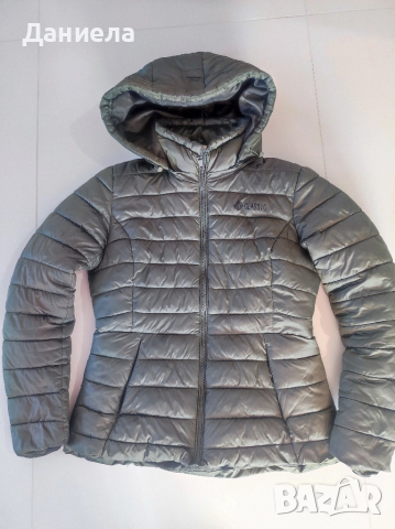 зелено яке ес размер, снимка 2 - Якета - 52398508