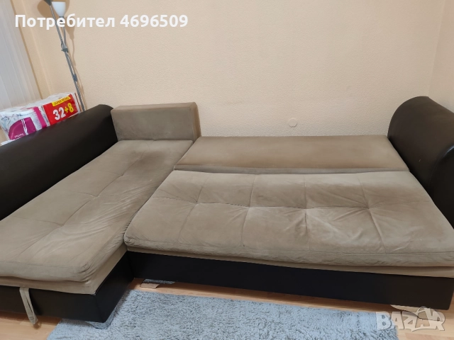 Ъглов холов диван, снимка 2 - Дивани и мека мебел - 52958313