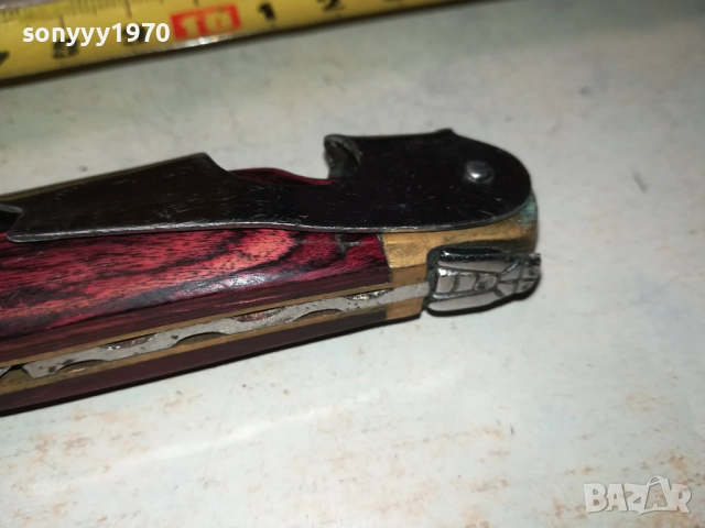 LAGUIOLE-РЕТРО НОЖКА-ВНОС FRANCE 0710251924, снимка 18 - Антикварни и старинни предмети - 51978935