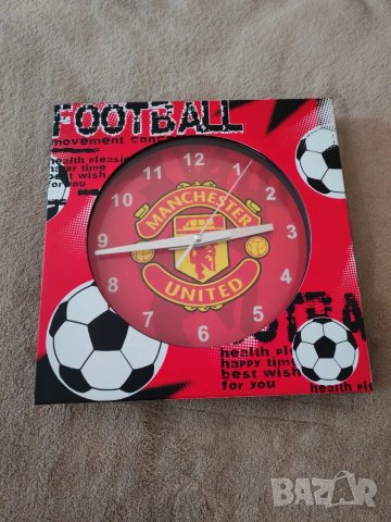 Стенен часовник MANCHESTER UNITED. , снимка 4 - Стенни часовници - 50737212