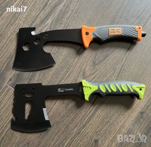 брадва туристическа мултитул инструмент оцеляване къмпинг USA Columbi, снимка 2 - Ножове - 42055222