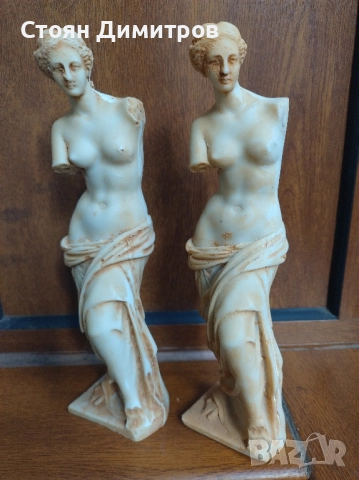 Две статуетки от ТУНИС на Венера Милоска височина 25см,ръчна изработка по оригинал , снимка 8 - Колекции - 51976289