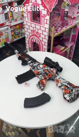 Автоматична пушка с хидрогелни топчета M416 явд