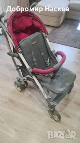 Бебешка лятна количка, Bertoni Lorelli - S200, Rose&Grey 2017, снимка 4 - Детски колички - 48455731