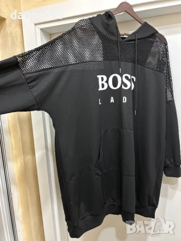 Дамска рокля/ суичър модерна, ежедневна, с качулка, , снимка 6 - Суичъри - 50677675