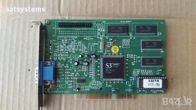 Видео карта S3 Trio64V+ IBM DXLDP172 2MB PCI 
