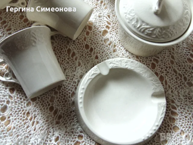Много стар сервиз за късо кафе, снимка 8 - Антикварни и старинни предмети - 56447249