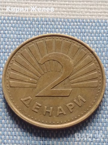 Две монети 2 денара 2008г. / 5 денара 1993г. Република Македония за КОЛЕКЦИОНЕРИ 41241, снимка 2 - Нумизматика и бонистика - 42819311