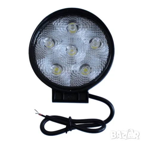 Кръгъл LED прожектор 18 W с диаметър 116 mm