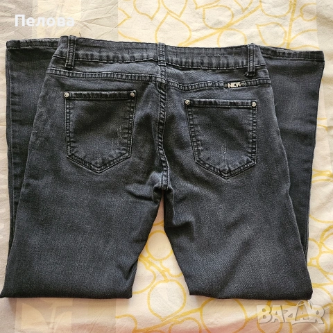 черни дънки слим , снимка 3 - Дънки - 54178017