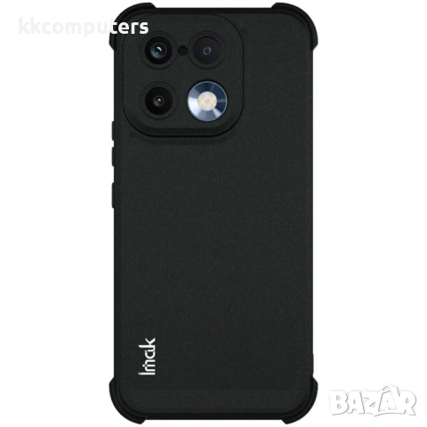 IMAK Матов Калъф за Realme 16 Pro 5G - TPU, Airbag, Отвор за ремък, Черен, снимка 2 - Калъфи, кейсове - 54155810