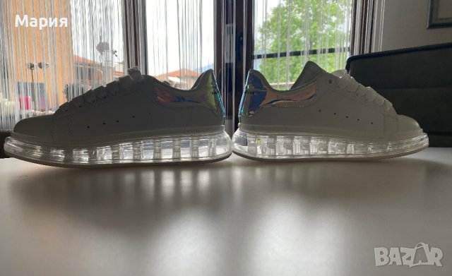 Чисто нови номер 40 луксозни бели обувки.  , снимка 2 - Маратонки - 40669690