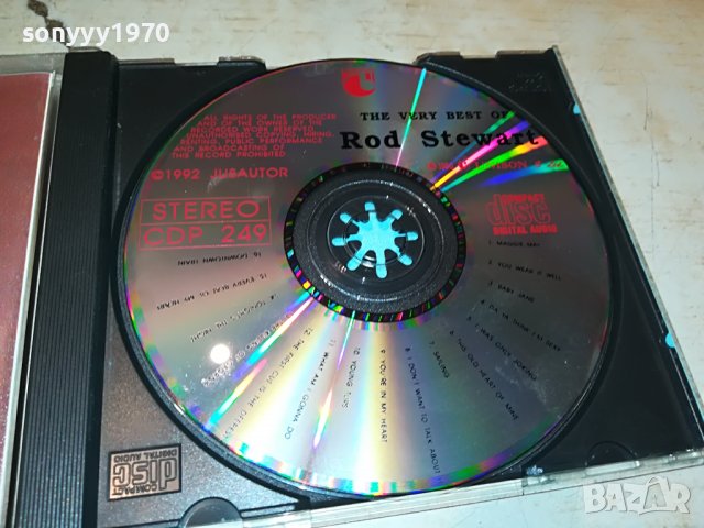 ROD STEWART-THE BEST CD 0809220913, снимка 2 - CD дискове - 37935149