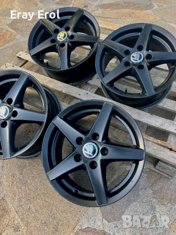 15 джанти 5х112 Skoda Octavia 5х112 Шкода Октавиа Оригинал, снимка 7 - Гуми и джанти - 51372688