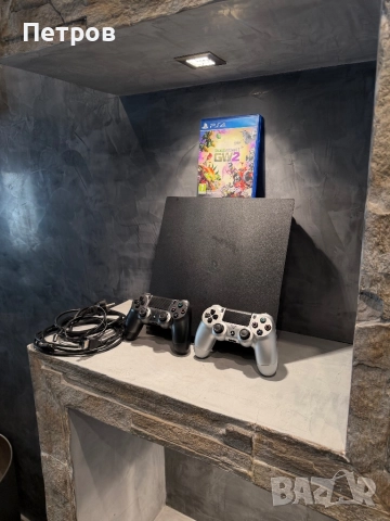КАТО НОВ Ps4 Pro 1TB + 2 джойстика + Plants vs Zombies, снимка 3 - PlayStation конзоли - 52910857