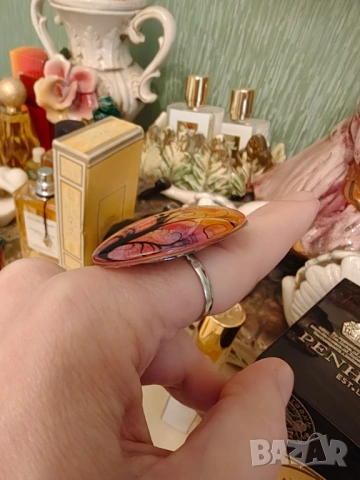 Мурано страхотен пръстен , снимка 4 - Пръстени - 54082425