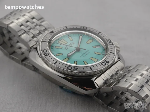 ВОСТОК АМФИБИЯ АВТОМАТИЧЕН-"ЧЕРЕПАХА"-"TIFFANY" ref: 70088В, снимка 11 - Мъжки - 48082149