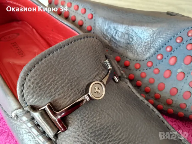 Tod's Ferrari шофьорски обувки , снимка 15 - Мокасини - 50082320