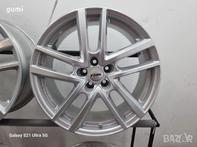 4бр 18ски джанти RIAL за AUDI, VW, SEAT 5х100мм A180178 , снимка 3 - Гуми и джанти - 51351707