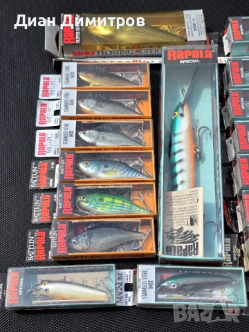 Воблери RAPALA, снимка 2 - Такъми - 54294211