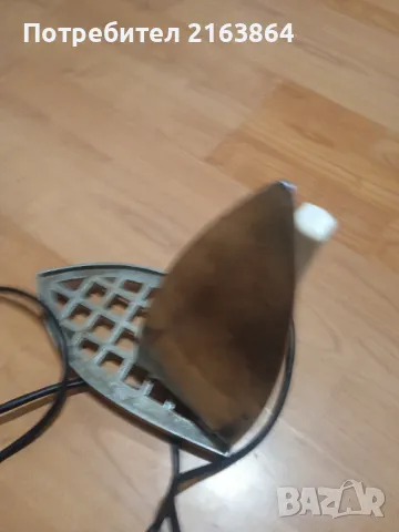 стара българска ютия 1969 г, снимка 7 - Антикварни и старинни предмети - 47394007