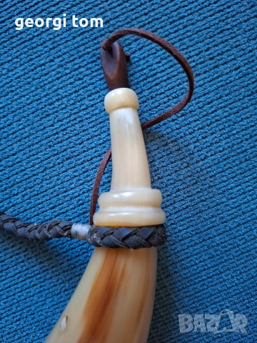 Продавам рог за барут, снимка 4 - Колекции - 53534932