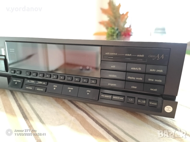 Technics SL-P550 с дистанционно и инструкция, снимка 6 - Ресийвъри, усилватели, смесителни пултове - 52272155